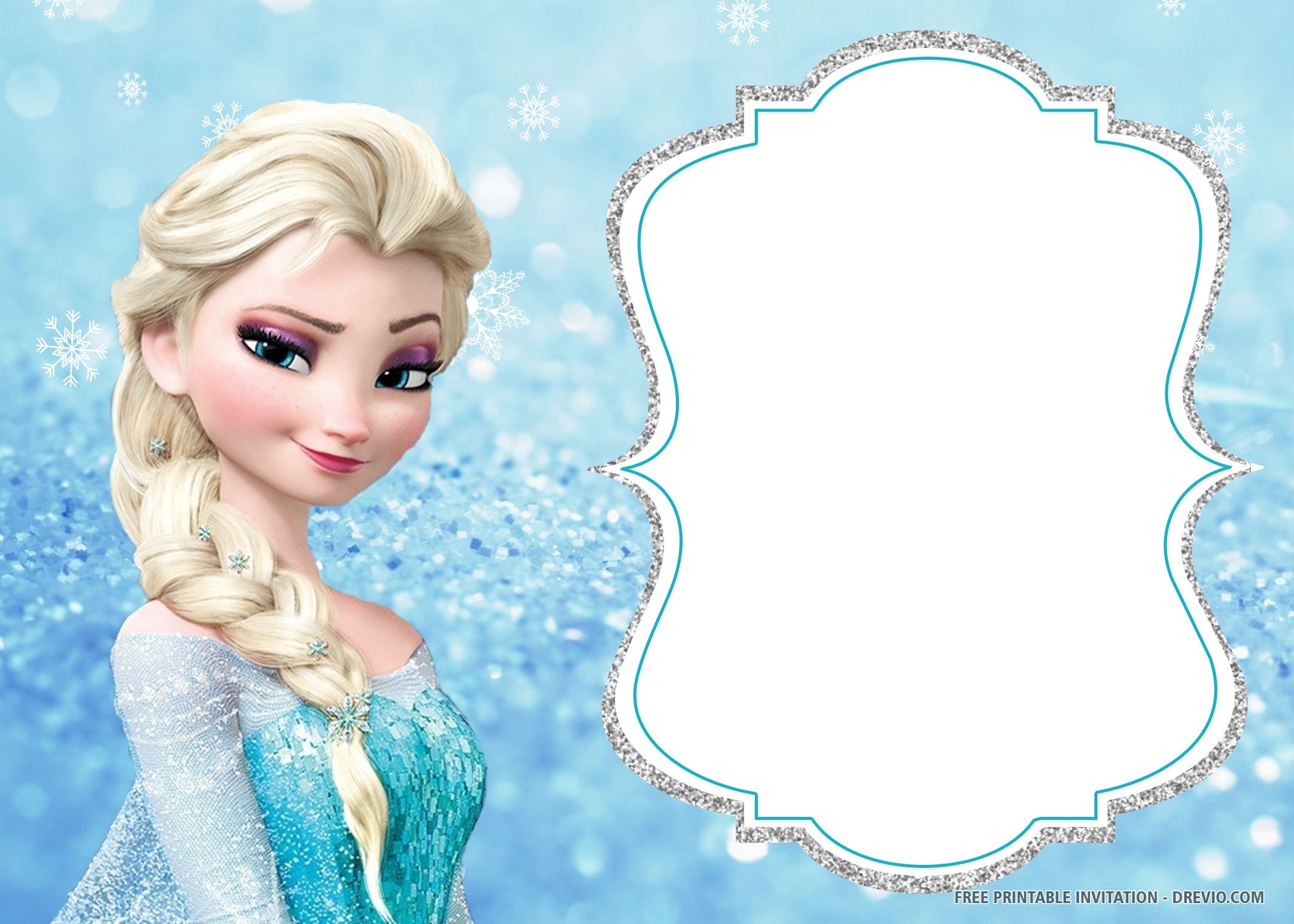 11 Frozen Birthday Invitation Template Images Free Invitation Template