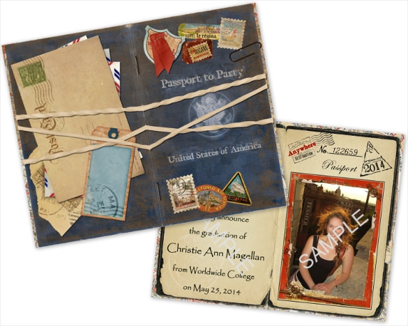 17 Passport Invitation Templates Free Sample Example Format Download