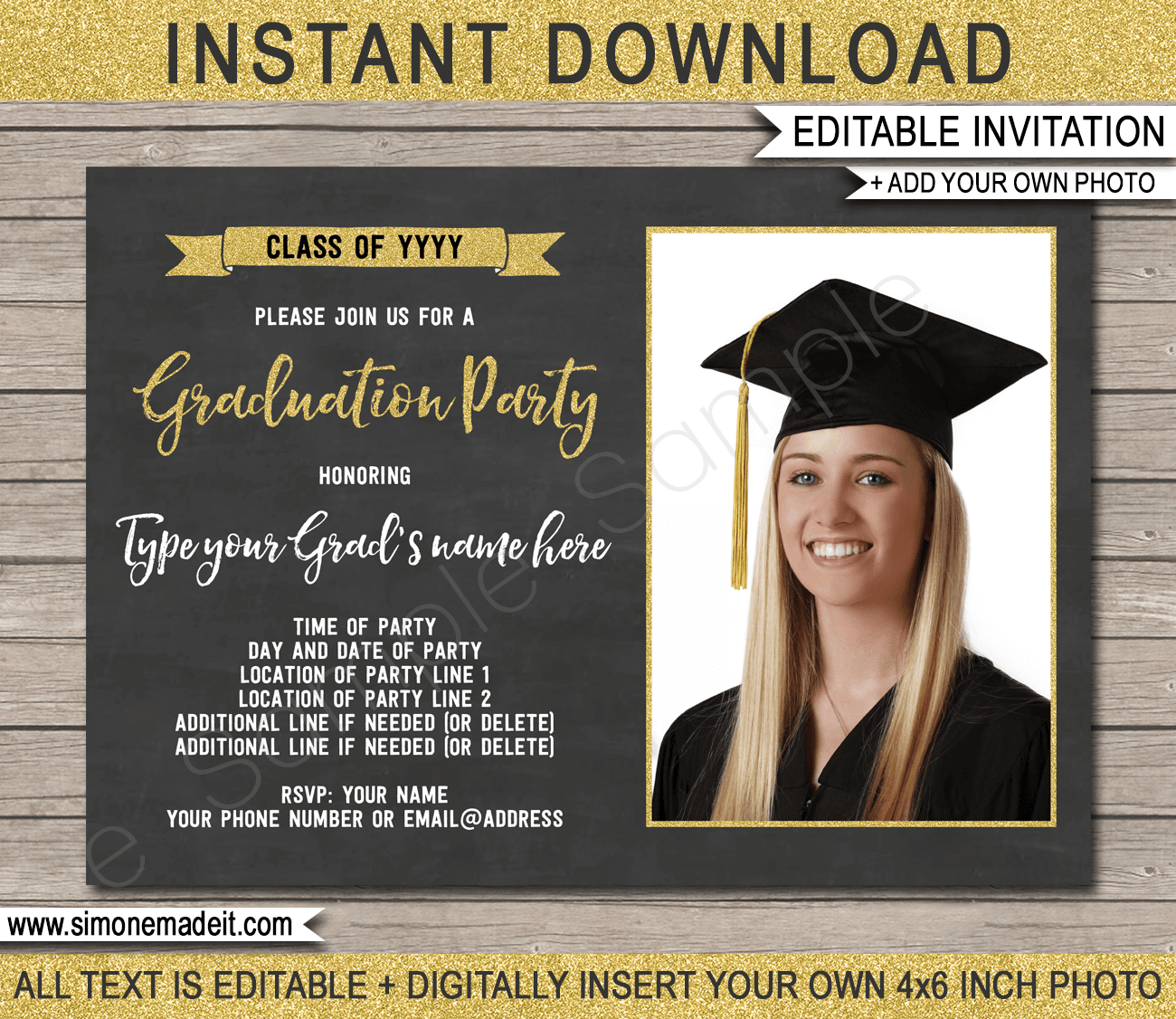 2024 Graduation Invites Elyse Imogene