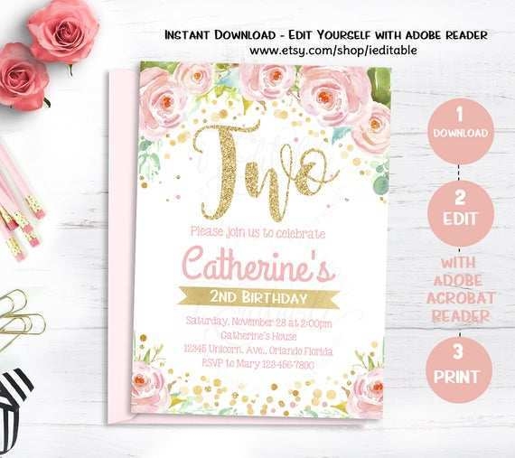 28 Customize Our Free Adobe Birthday Invitation Template Layouts For 