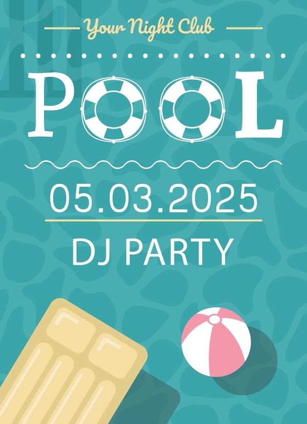 28 Pool Party Invitations Free PSD Vector AI EPS Format Download 