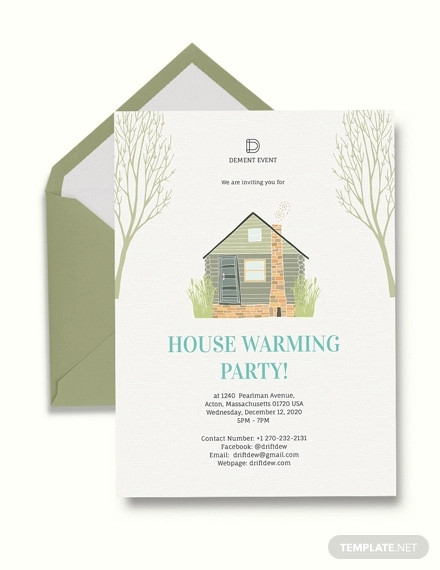 35 Housewarming Invitation Templates In Illustrator MS Word Pages 