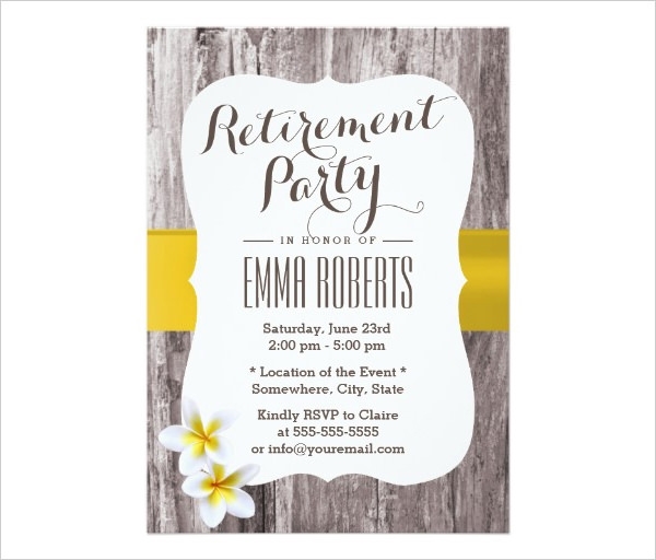36 Retirement Party Invitation Templates PSD AI Word