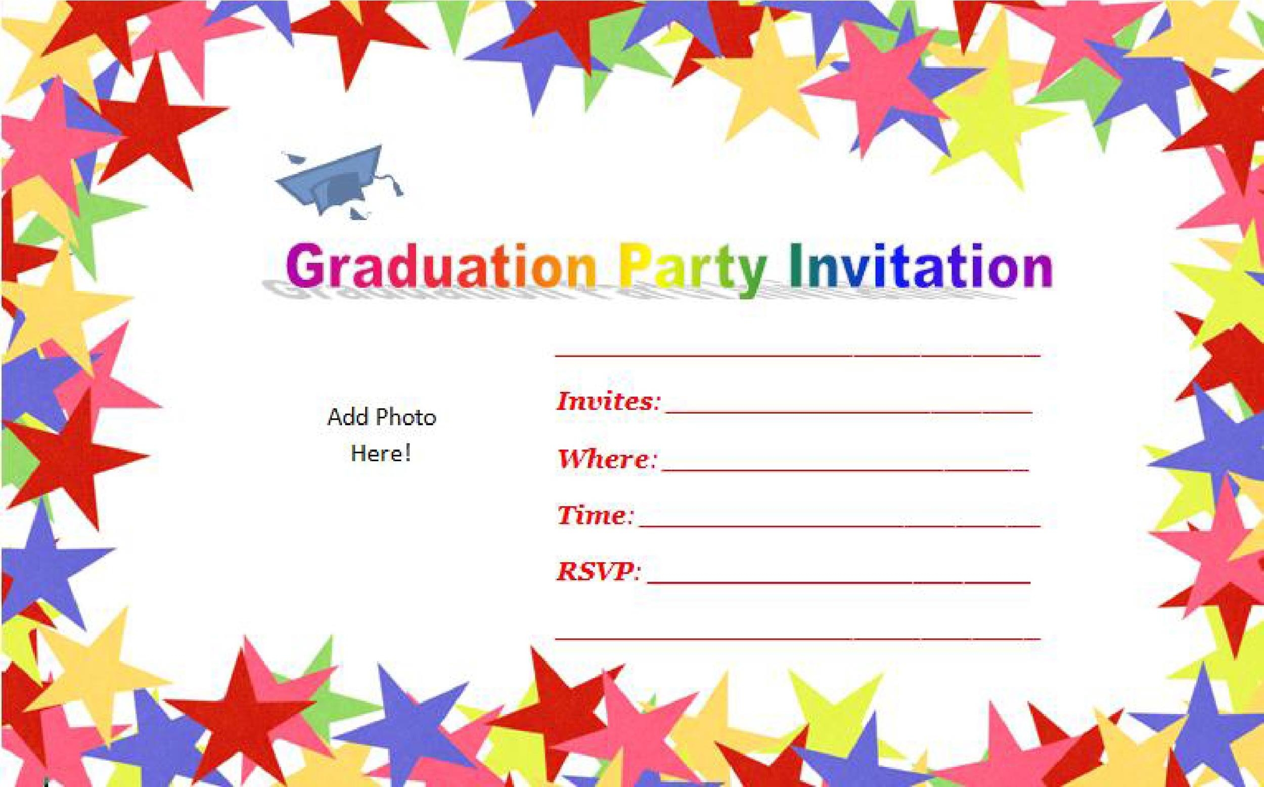 40 FREE Graduation Invitation Templates TemplateLab