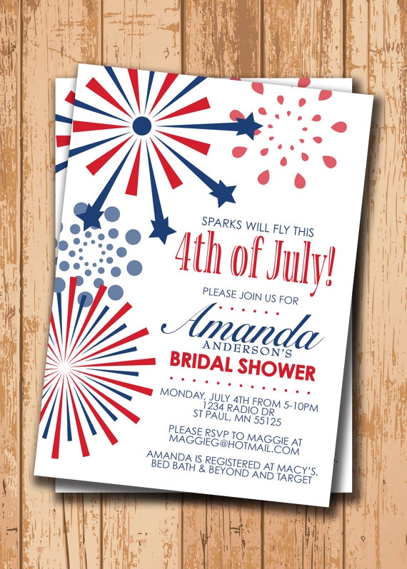 4Th Of July Invitation Templates Printable Word Searches