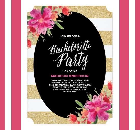 77 Printable Hen Party Invitation Template Templates With Hen Party 