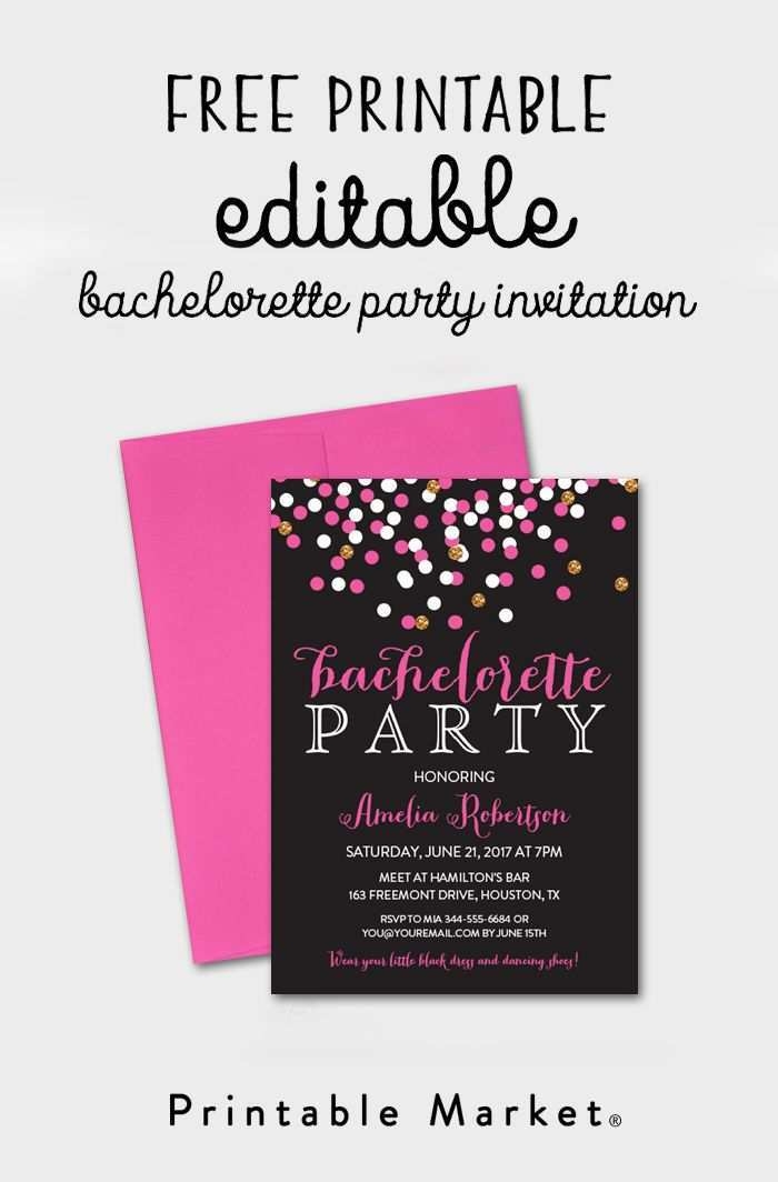 78 Best Hen Party Invitation Template Download For Hen Party Invitation 