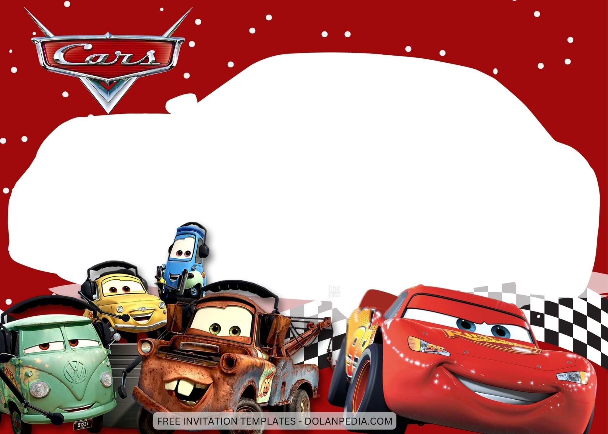 8 Cars Birthday Invitation Templates Cars Birthday Invitations Car 