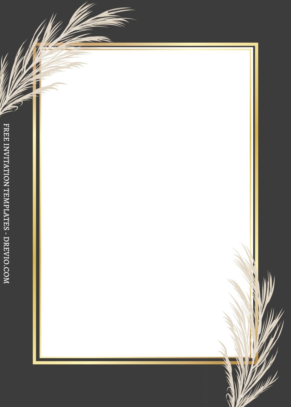 9 Gorgeous Romantic Flower Arch Canva Invitation Templates Download 