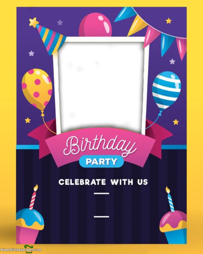 Birthday Invitation Card Template Artofit
