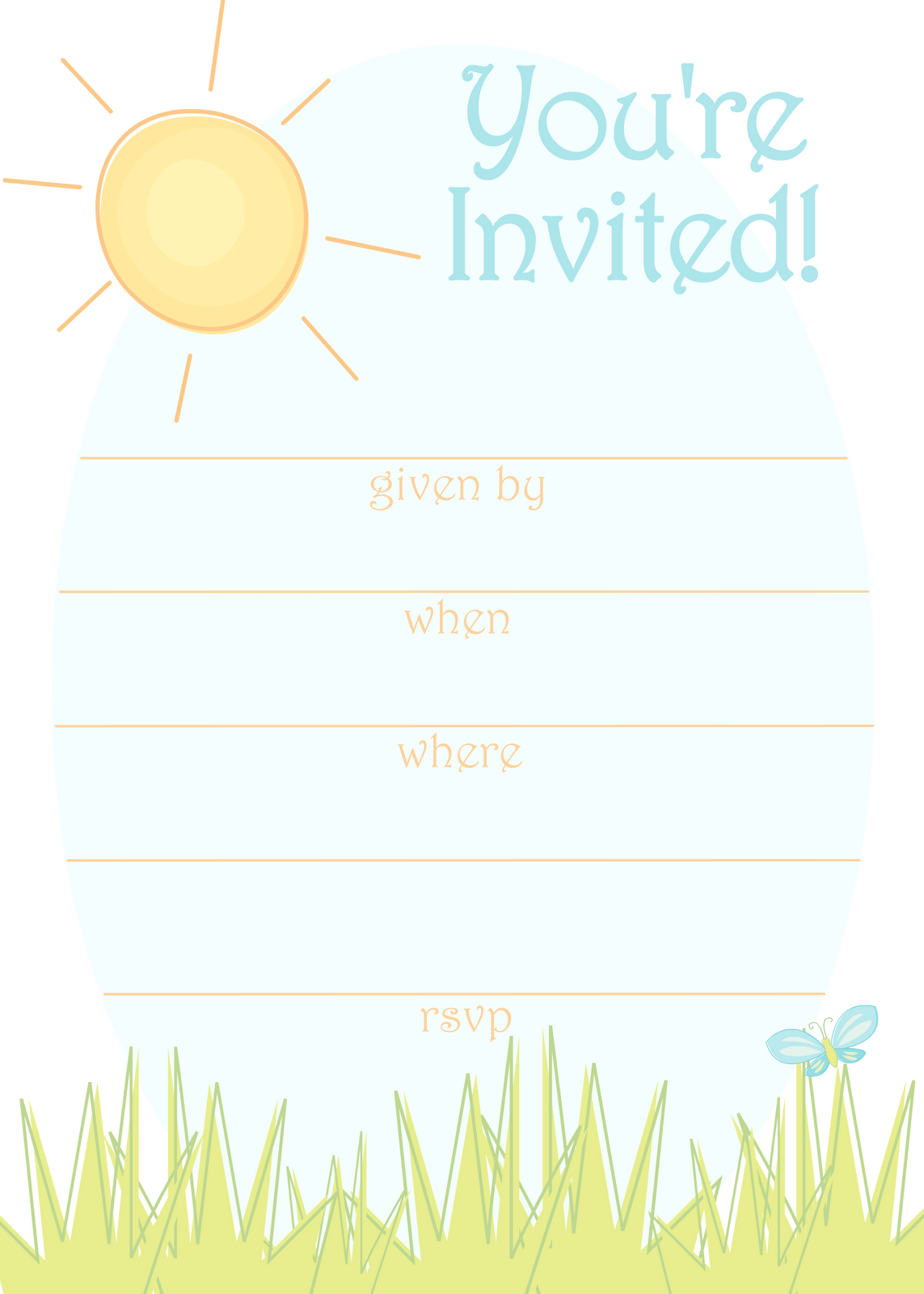 Birthday Invitation Party Template