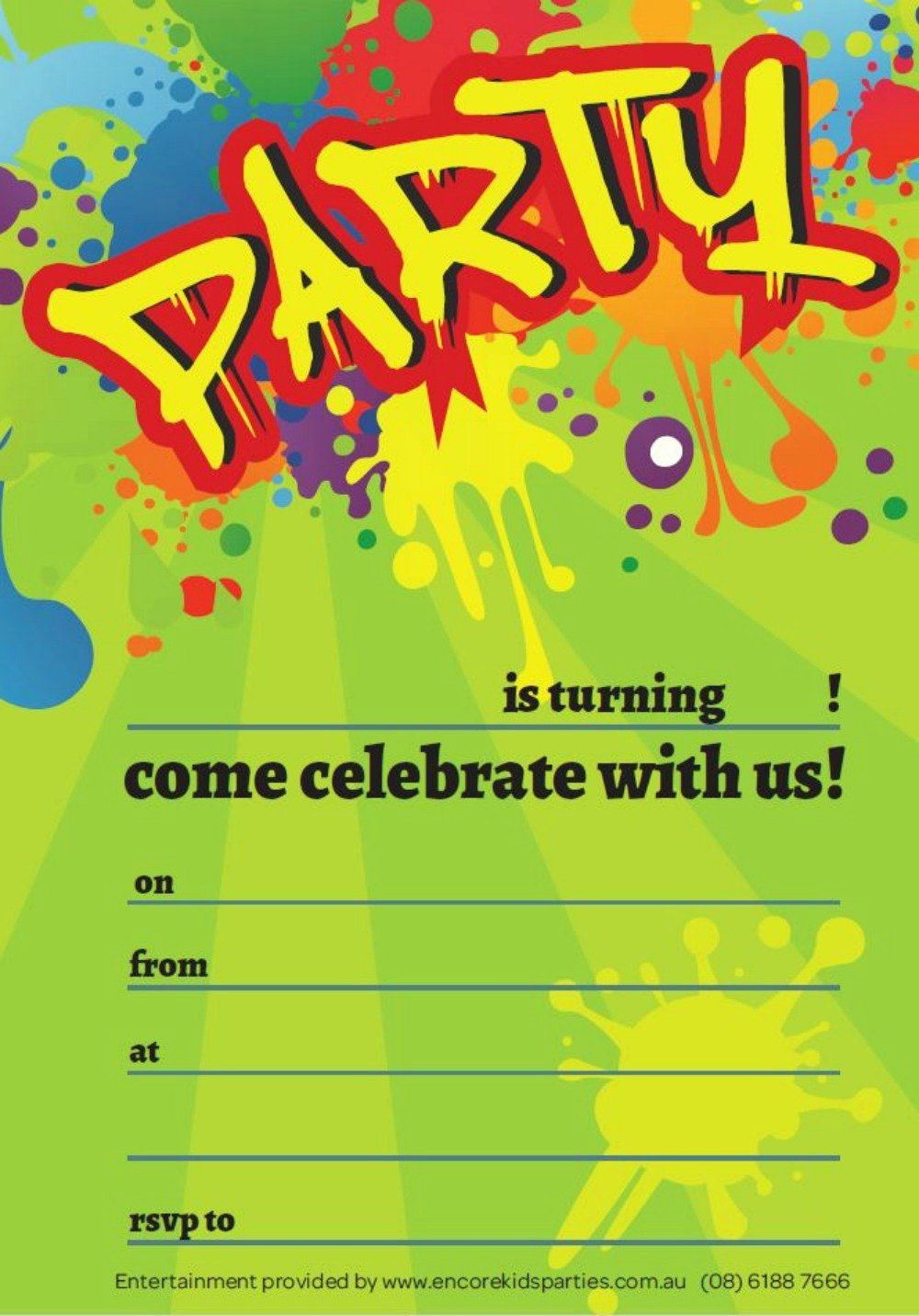 Birthday Invitations Free Printable Boy Birthday Invitations FREE 