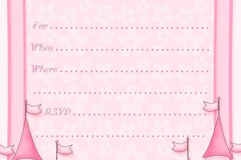 Boys Birthday Party Invitations Free Printable