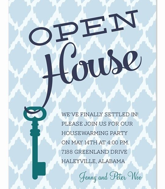 Business Open House Invitation Template