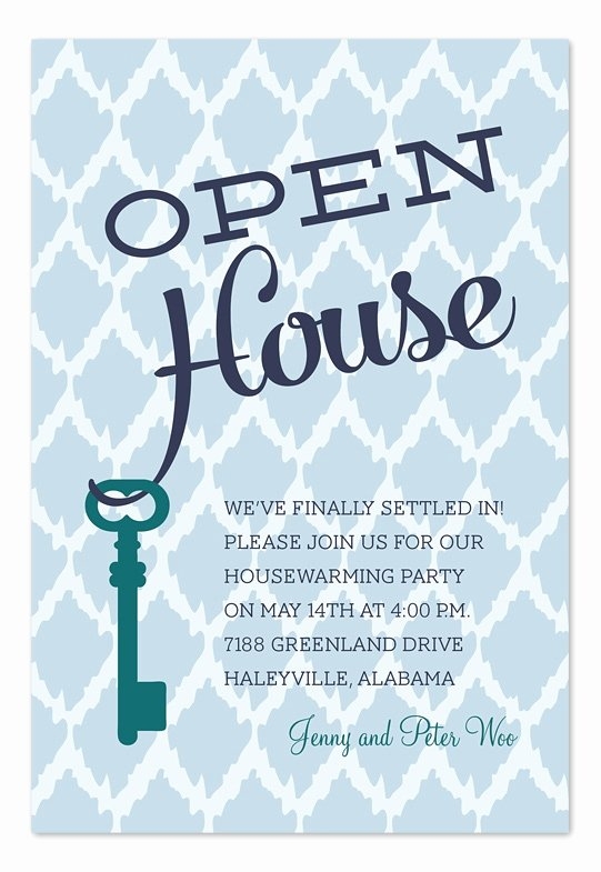 Business Open House Invitation Template