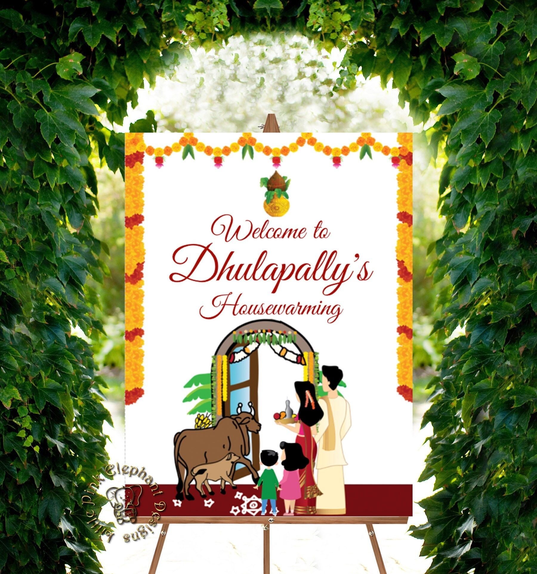 Buy Housewarming Welcome Sign As Gruhapravesam Sign Welcome Sign Online 
