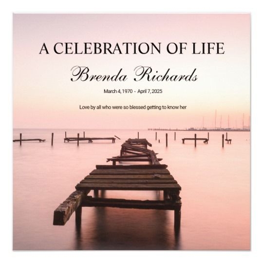 Celebration Of Life Invitations Templates Free Celebrating The Life 