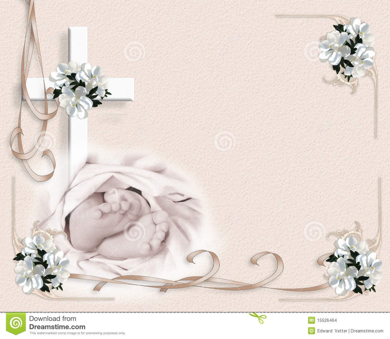 Christening Invitation Templates