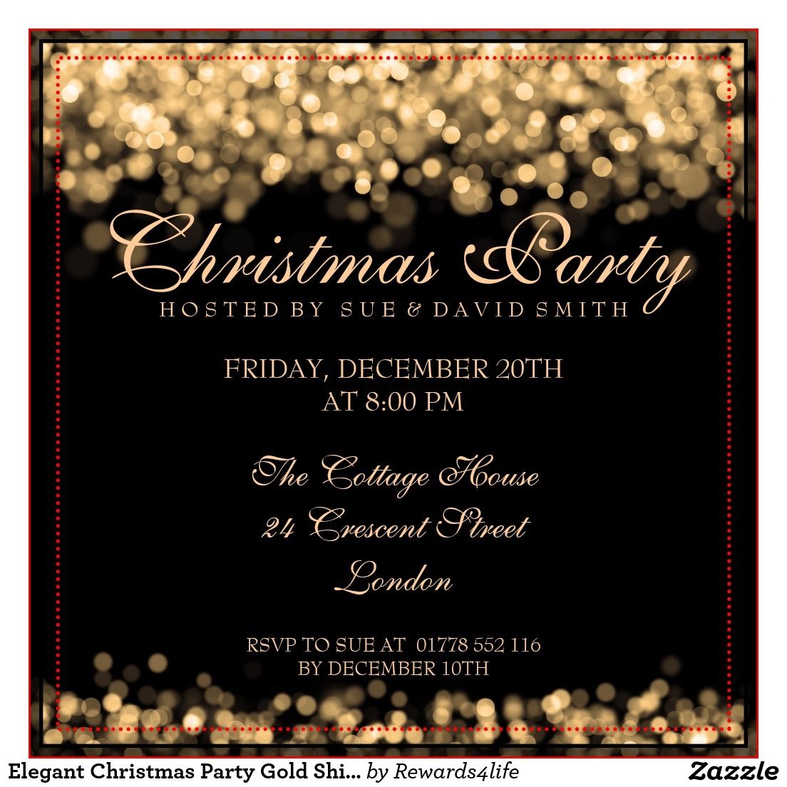 Christmas Invite Templates Company Profile Template
