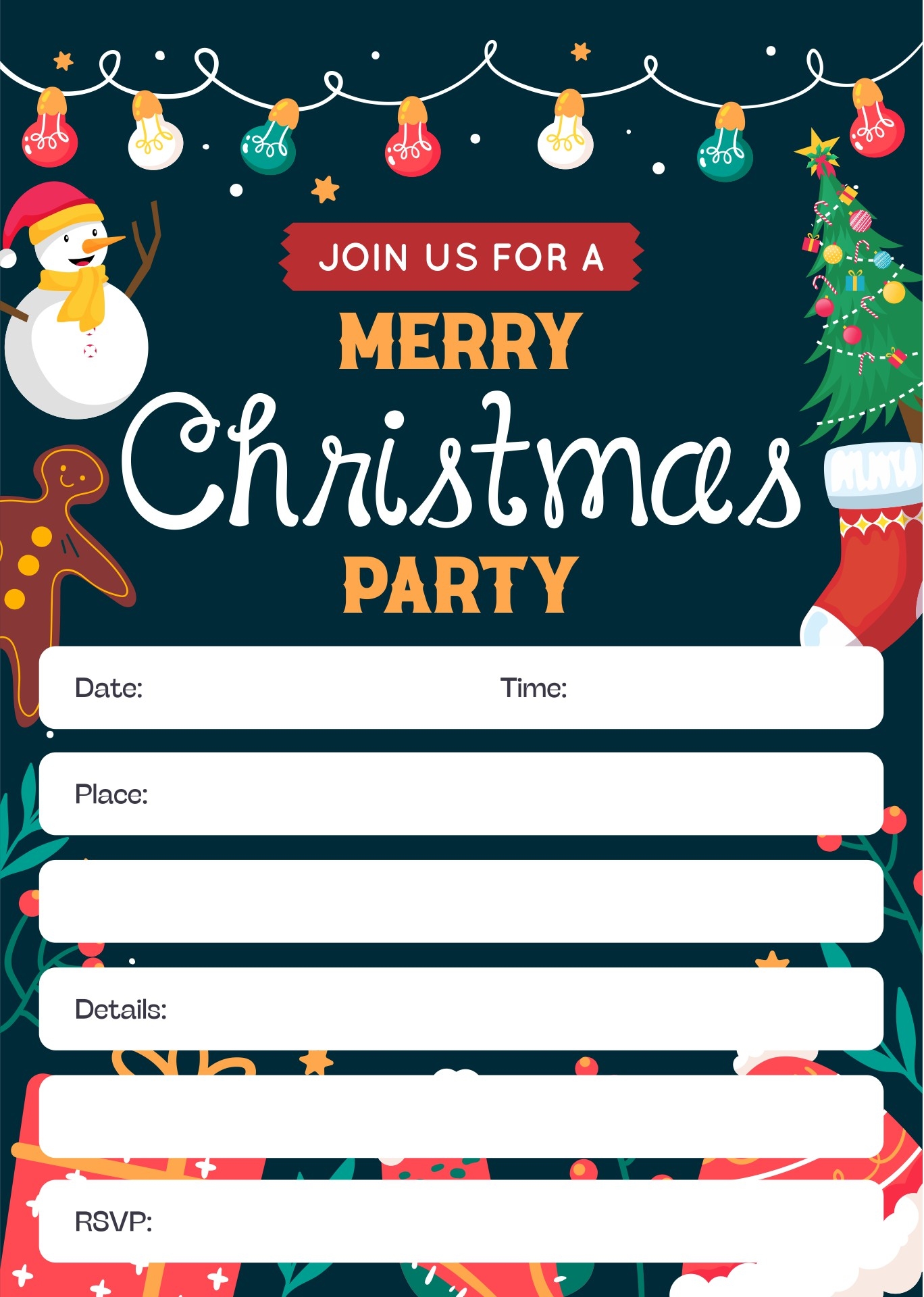 Christmas Party Invite Email Template At Gordon Denny Blog