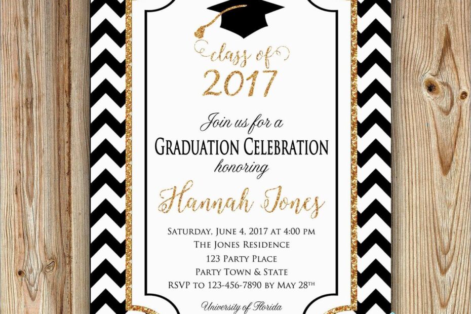 College Graduation Party Invitations Templates Free Awesome For