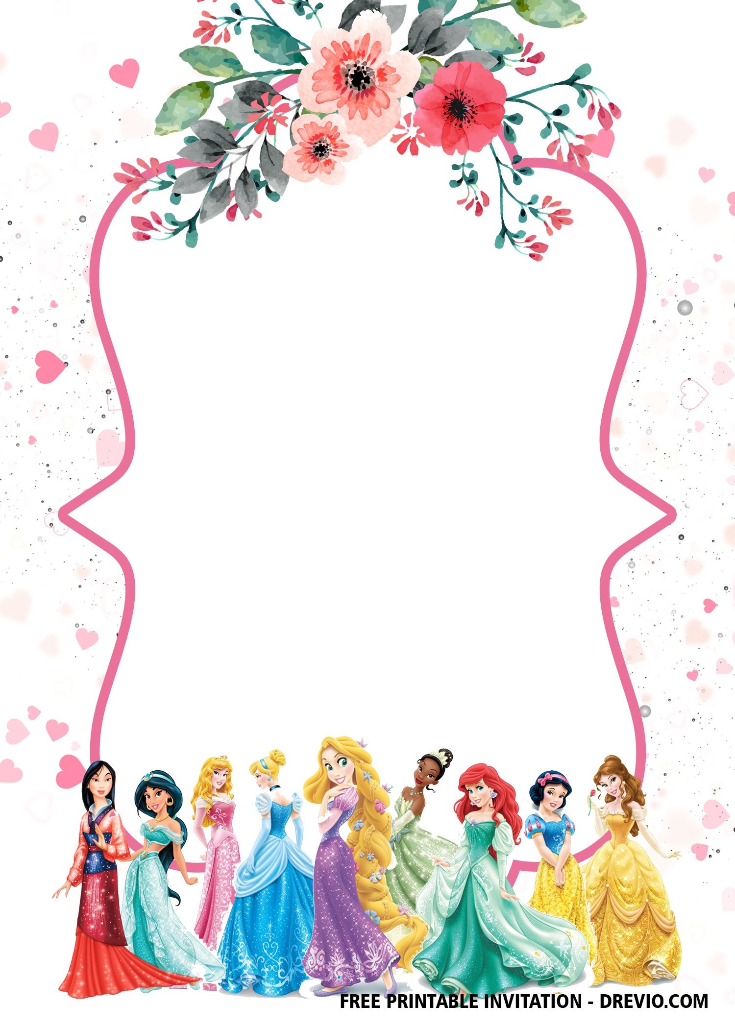 Disney Invitation Template