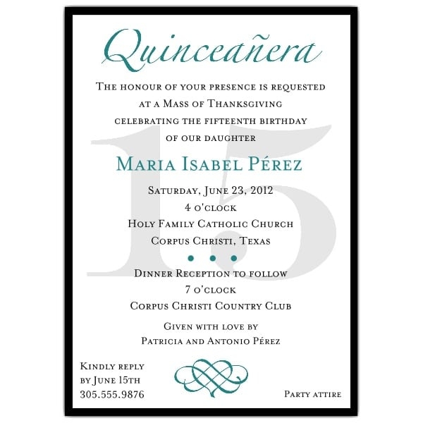 Download Free Quinceanera Invitation Templates