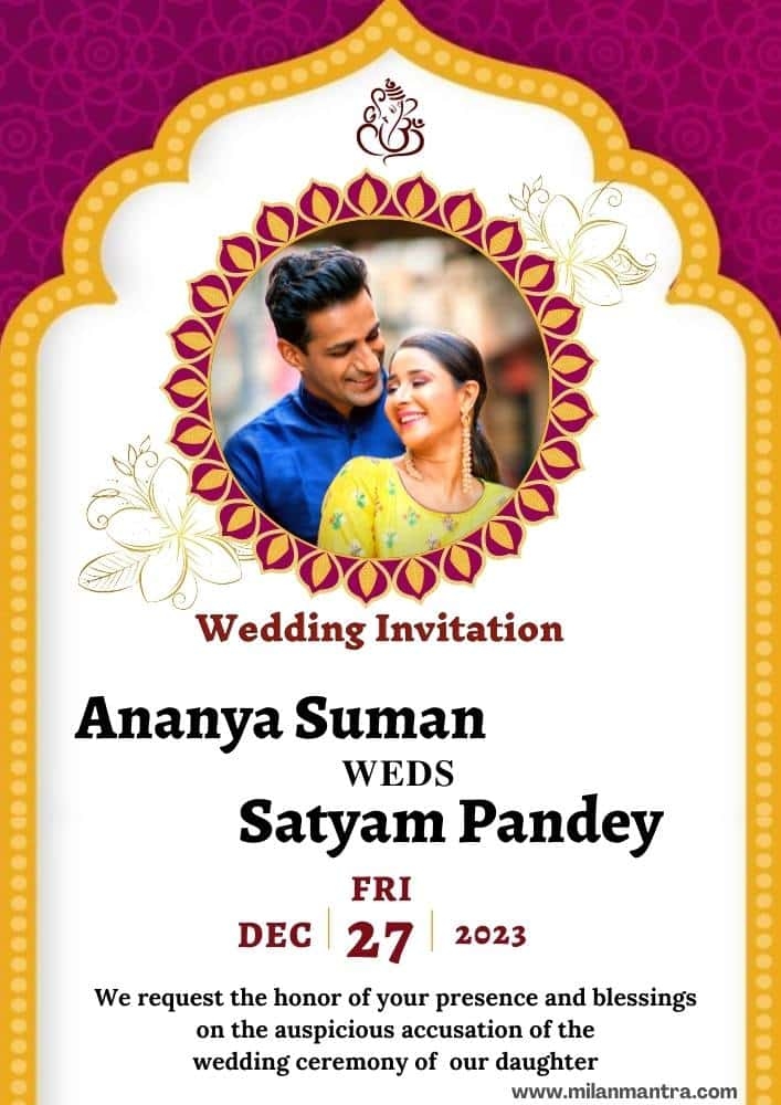 Download Latest Wedding Invitation Templates Indian Theme 50 Off