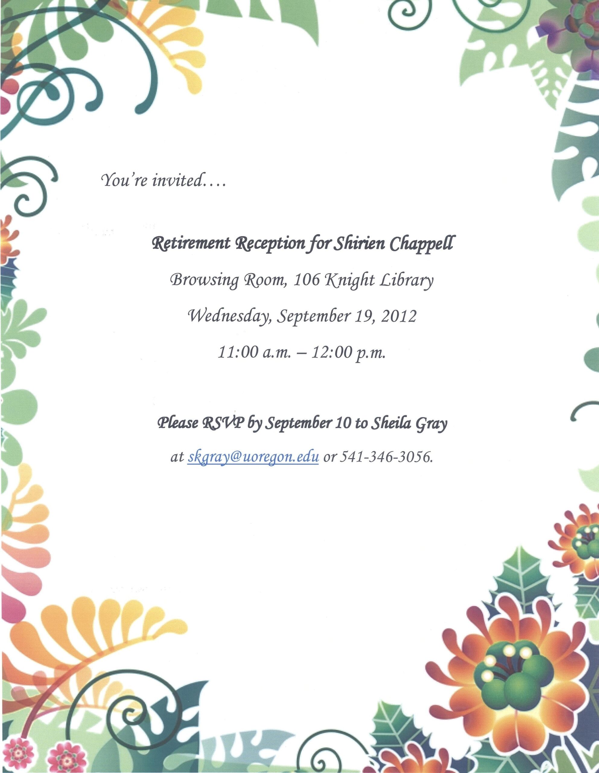 Download Retirement Party Invitation Template