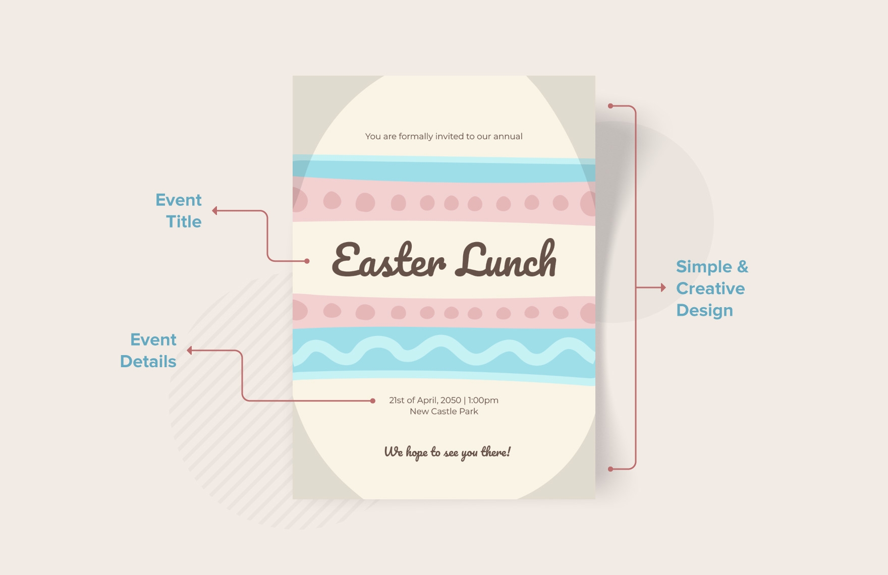 Easter Invitation Template In Word Download Template