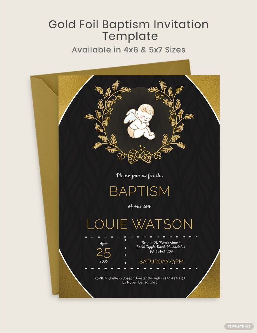 Editable Baptism Card Templates In Word To Download