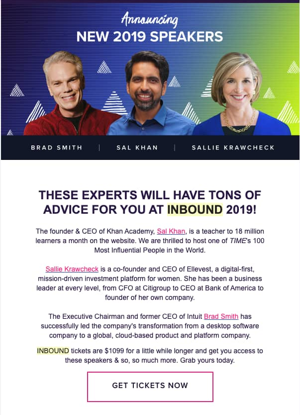 Event Invitation Email Template Samples Pipedrive