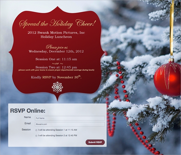 FREE 16 Lunch Invitation Templates In PSD EPS MS Word Apple 