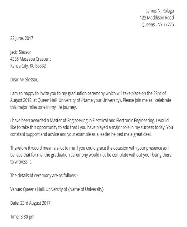 FREE 38 Invitation Letter Templates In PDF Google Docs Pages MS Word