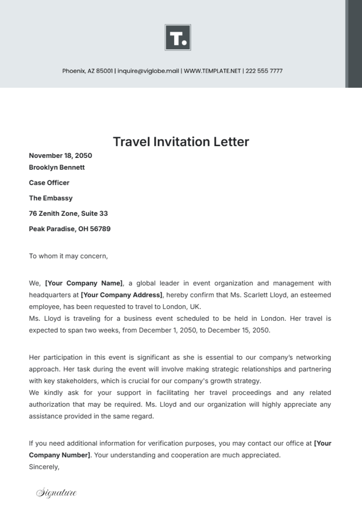 Free Adventure Travel Invitation Template To Edit Online