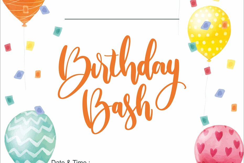 Free And Printable Birthday Invitation Templates Canva 42 OFF
