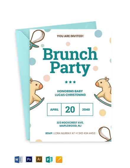 FREE Brunch Invitation Template Download In Word Google Docs 