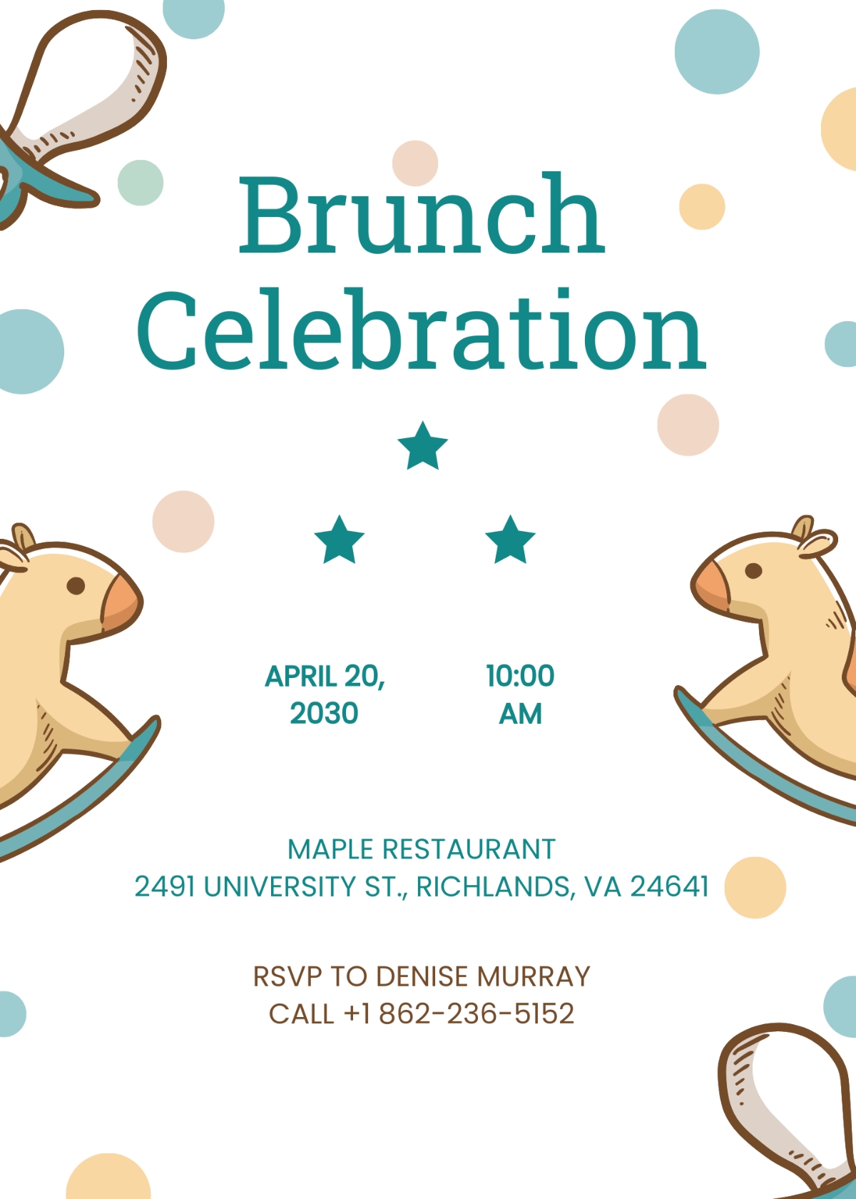 FREE Brunch Invitation Templates Examples Edit Online Download 