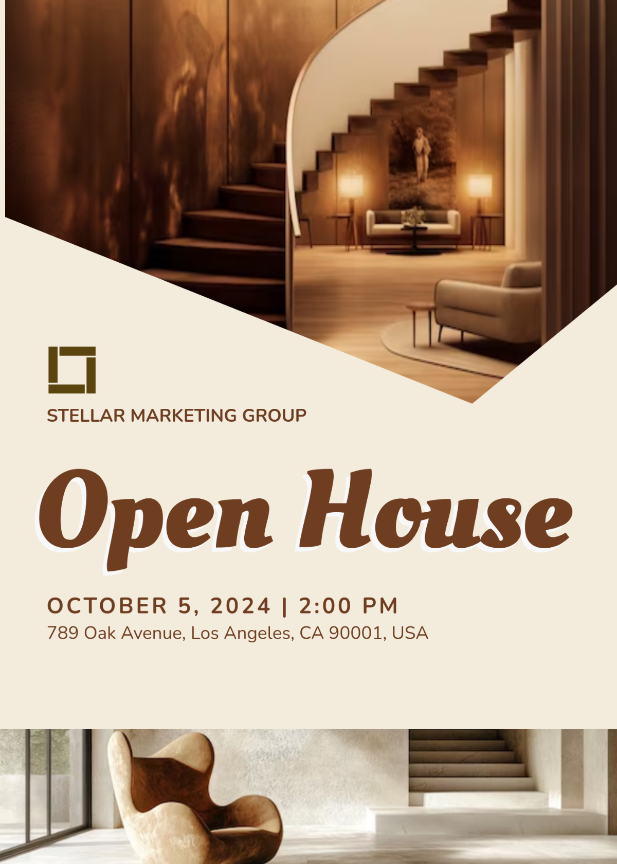 Free Business Open House Invitation Template To Edit Online