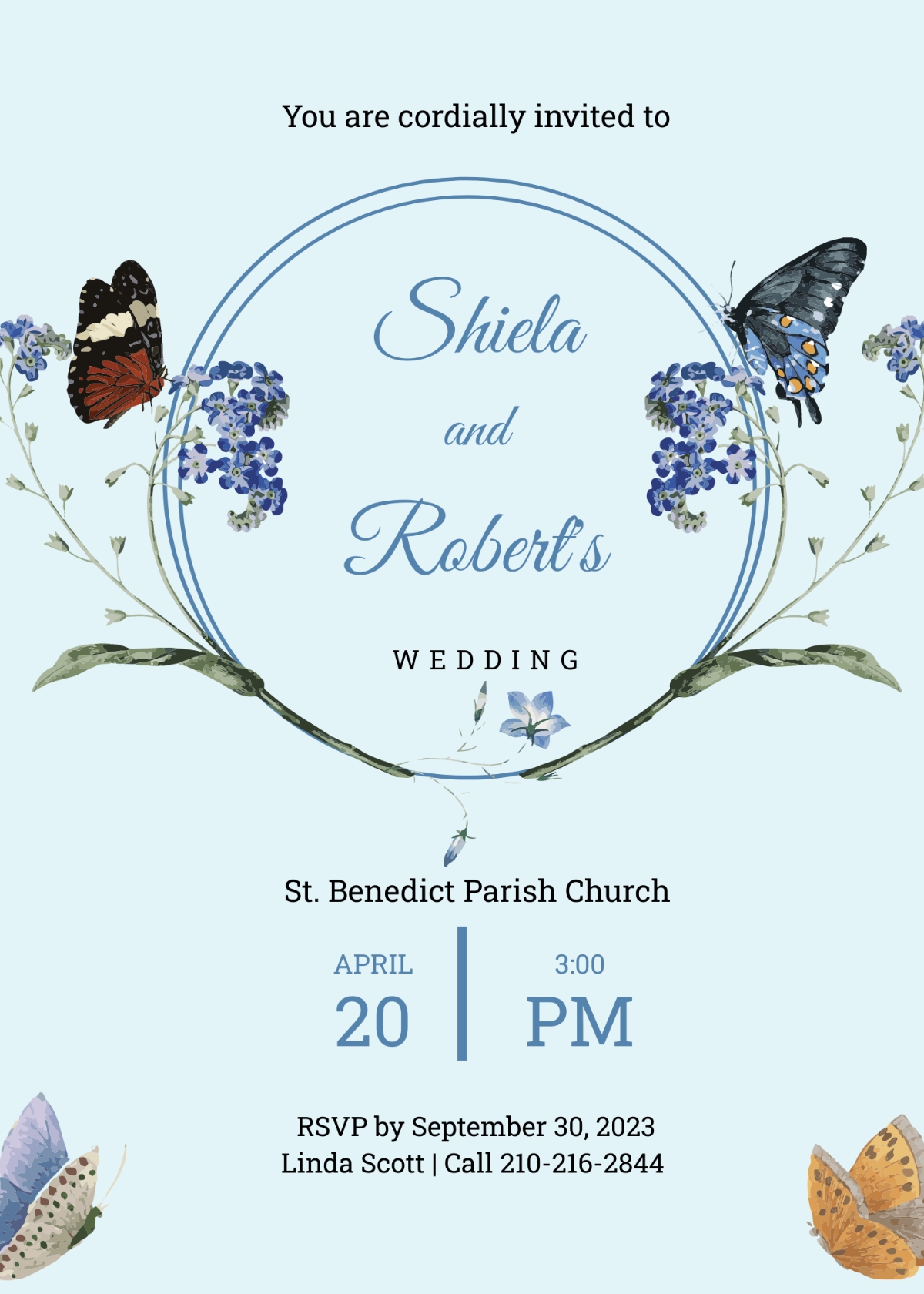 FREE Butterfly Invitation Templates Examples Edit Online Download 