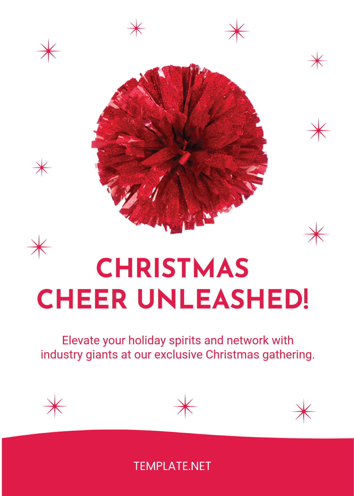 Free Christmas Invitation Card Template To Edit Online