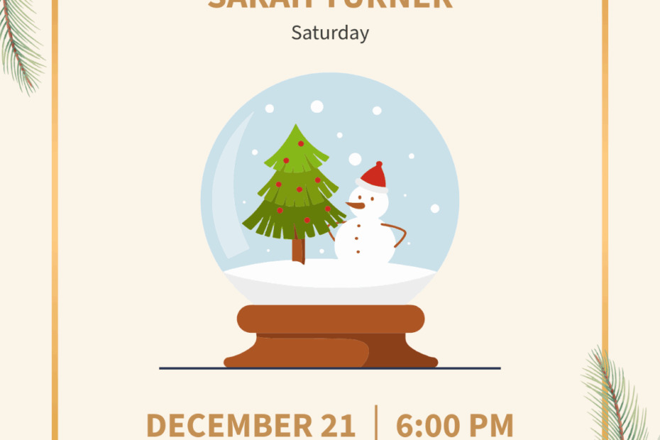 Free Christmas Invite Template To Edit Online