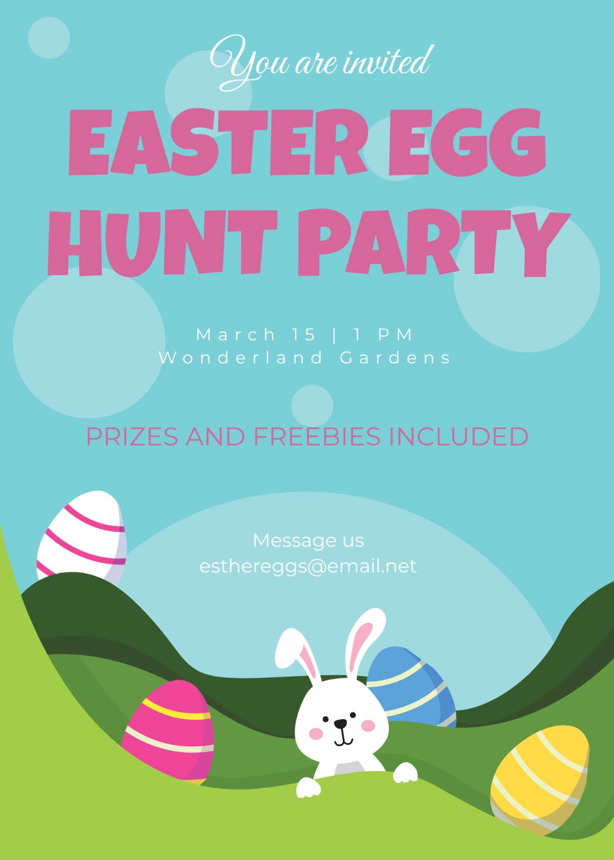 Free Easter Invitation 2025 Templates To Edit Online