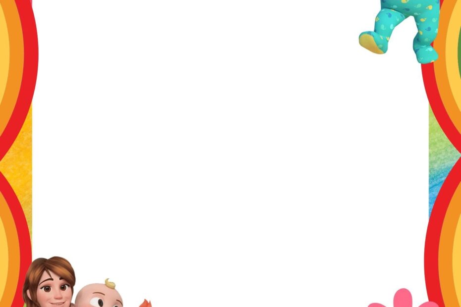 FREE EDITABLE 11 Bubbly Cocomelon Canva Birthday Invitation Templat
