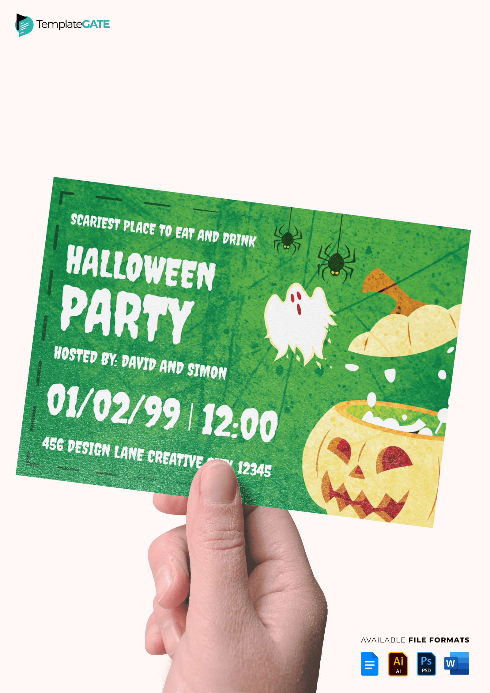 Free Editable Halloween Party Invitation Template All Formats 
