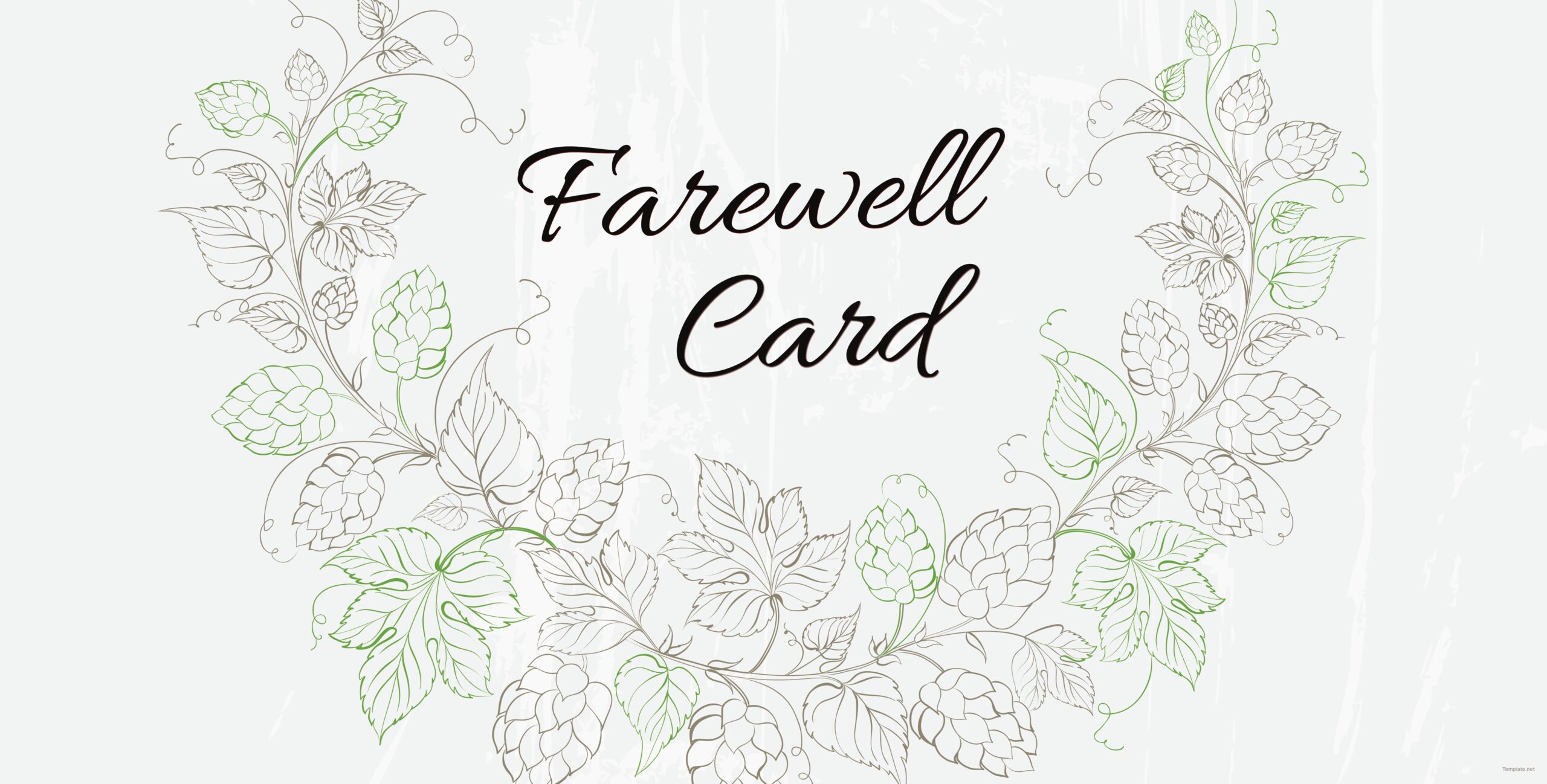 Free Farewell Invitation Card Template In Adobe Photoshop Illustrator 