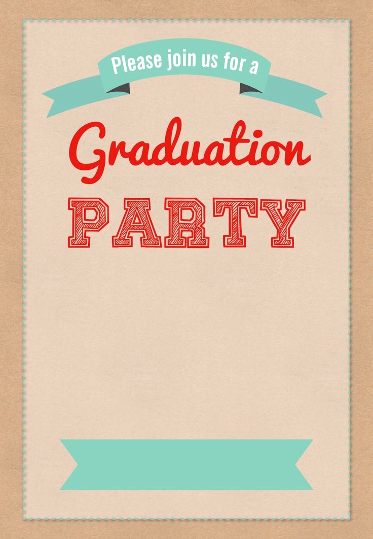Free Grad Party Invitation Templates Collegio Sanlorenzo Template