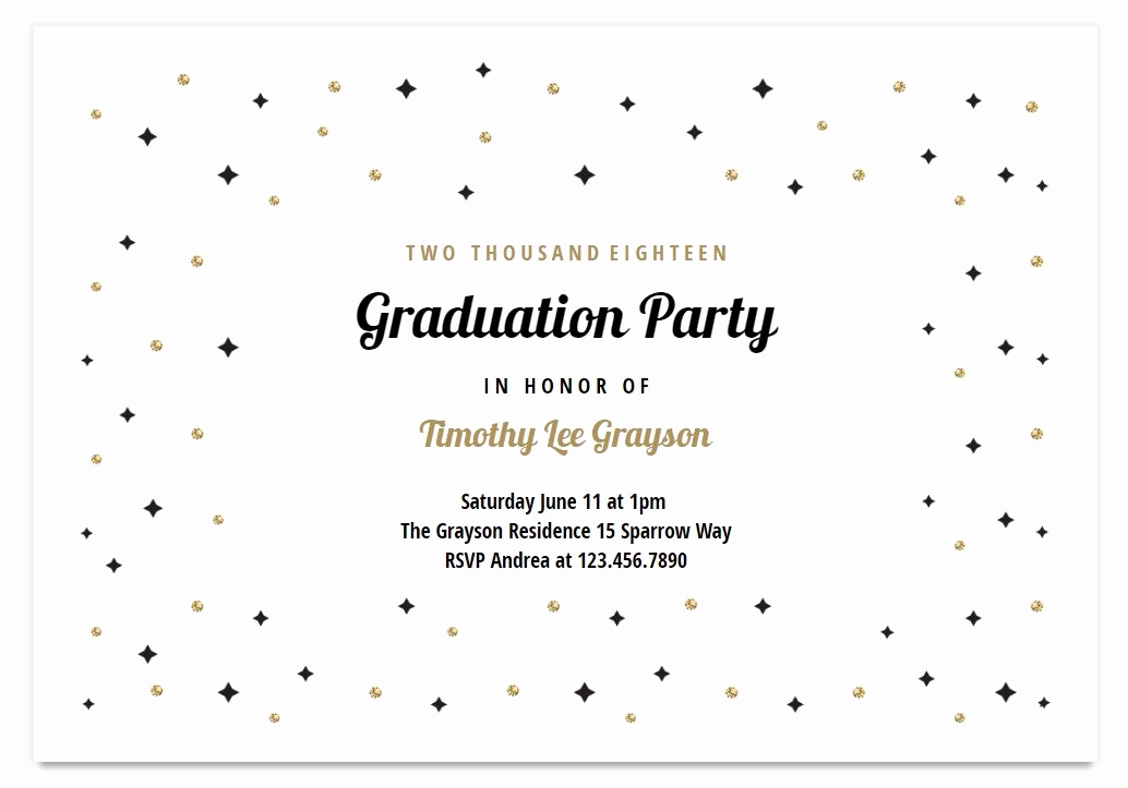 Free Grad Party Invitation Templates Collegio Sanlorenzo Template