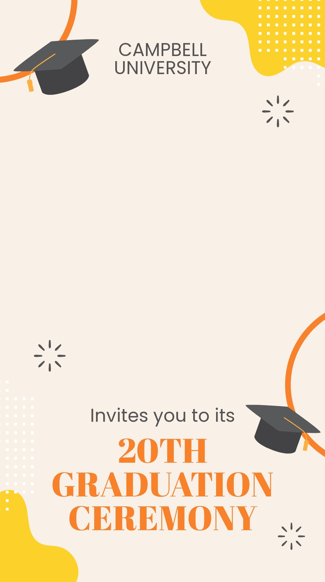 FREE Graduation Invitation Templates Examples Edit Online Download