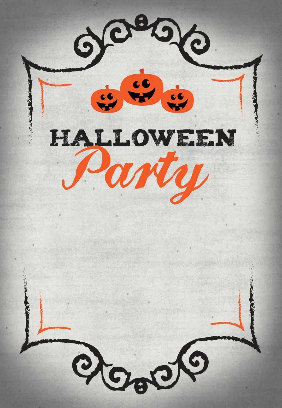 Free Halloween Party Invites Download Your Digital Creation To Share 